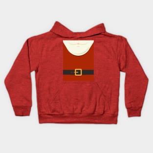 Santa Claus Christmas Costume Kids Hoodie